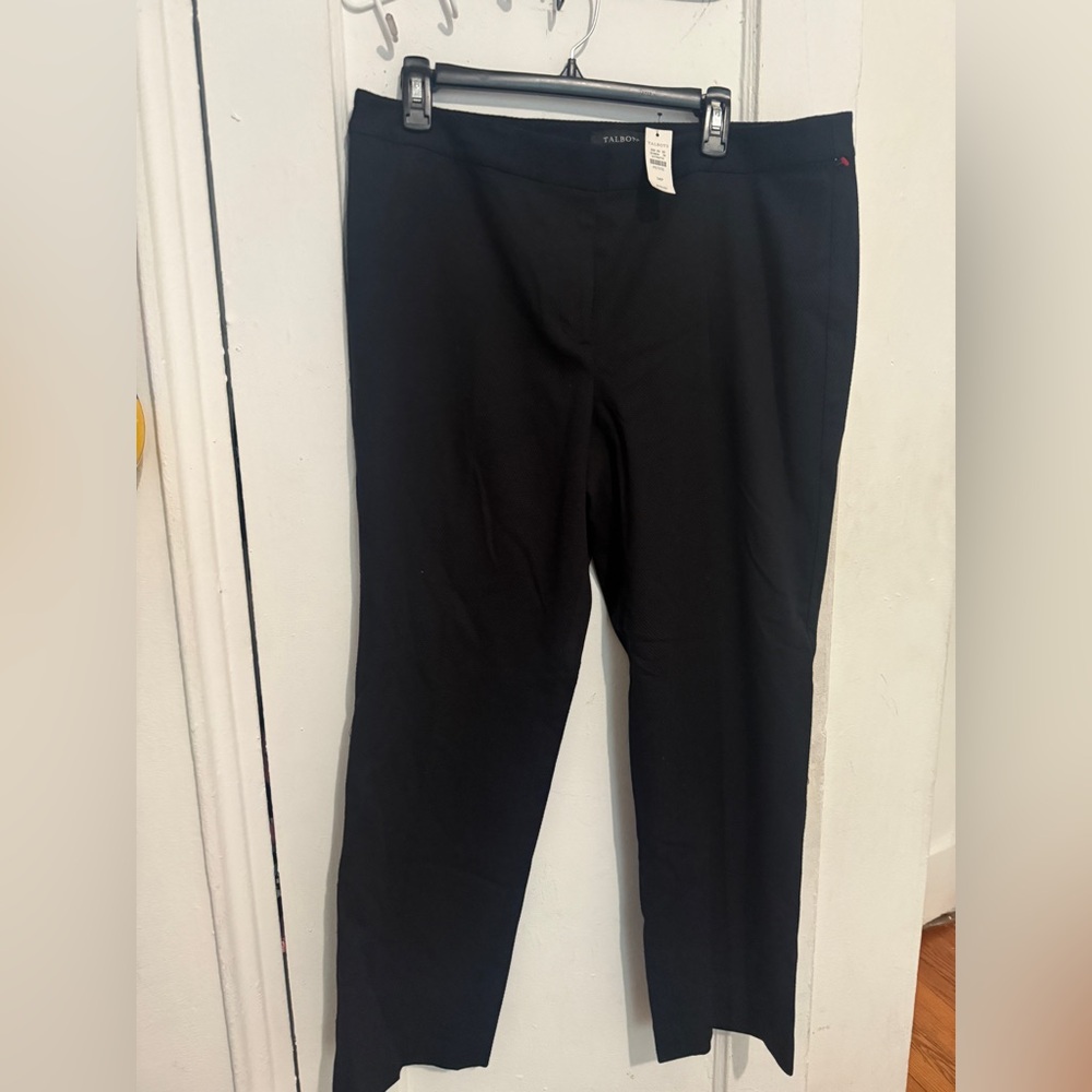 NWT Talbots Black Pants, woman’s SZ 14P